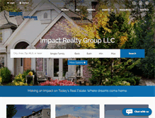 Tablet Screenshot of impactrealtyonline.com